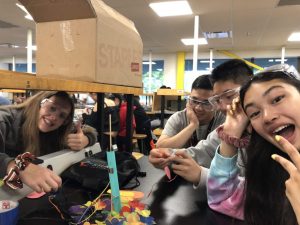 Abby Chapman with classmates at a Shad Canada program at the University of British Columbia (photo from Shad UBC)